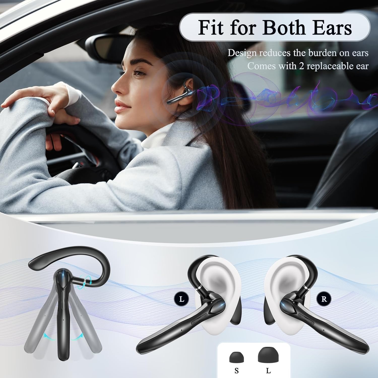 sisism Bluetooth Headset4