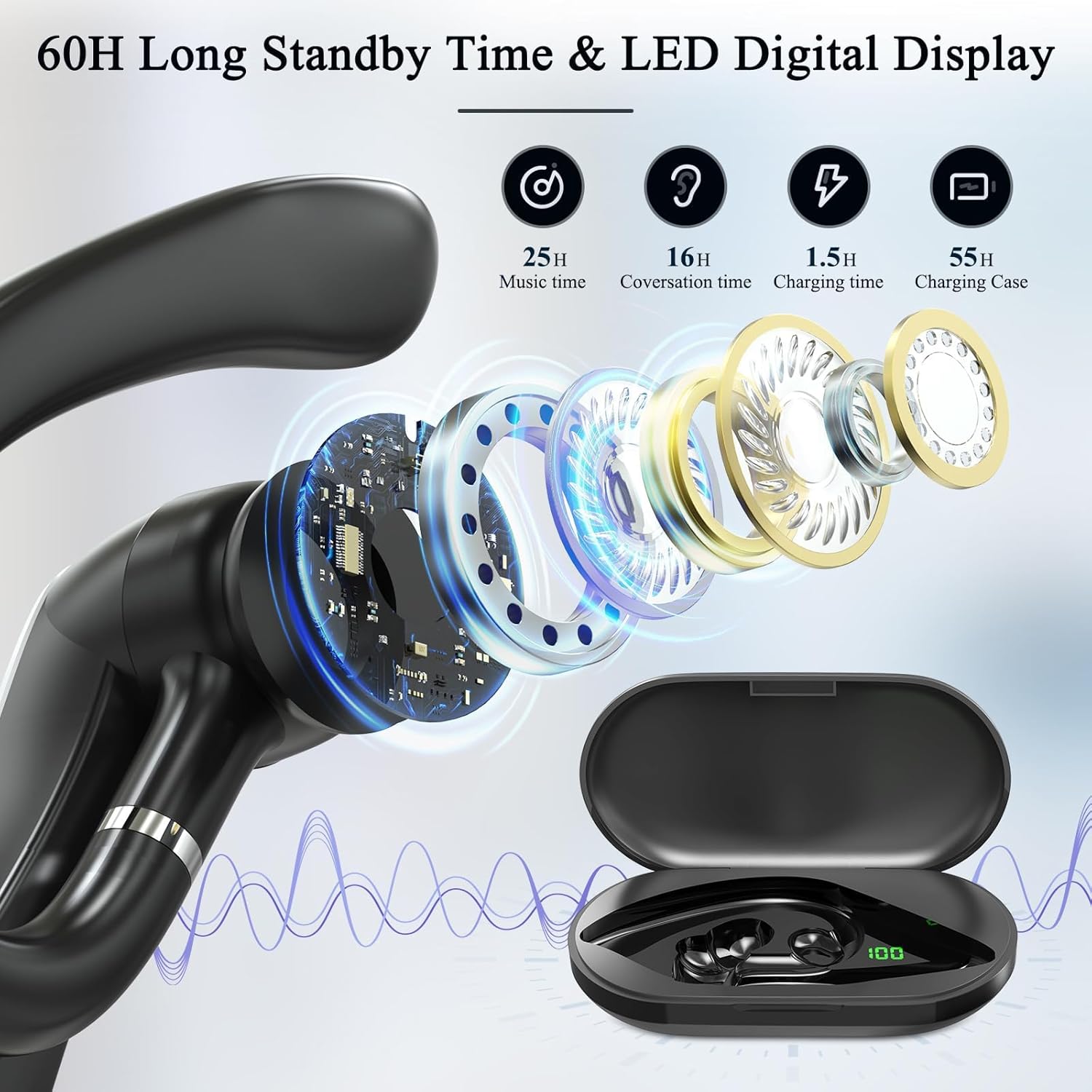 sisism Bluetooth Headset5